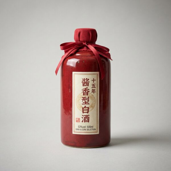 15 Year Aged Sauce-Aroma Baijiu 53%, 500ml
