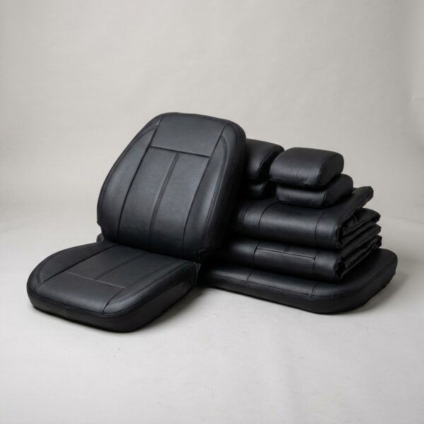 PU Leather Full Seat Cover Set, Front & Rear