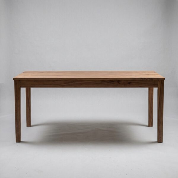 Solid Walnut Six-Seater Dining Table